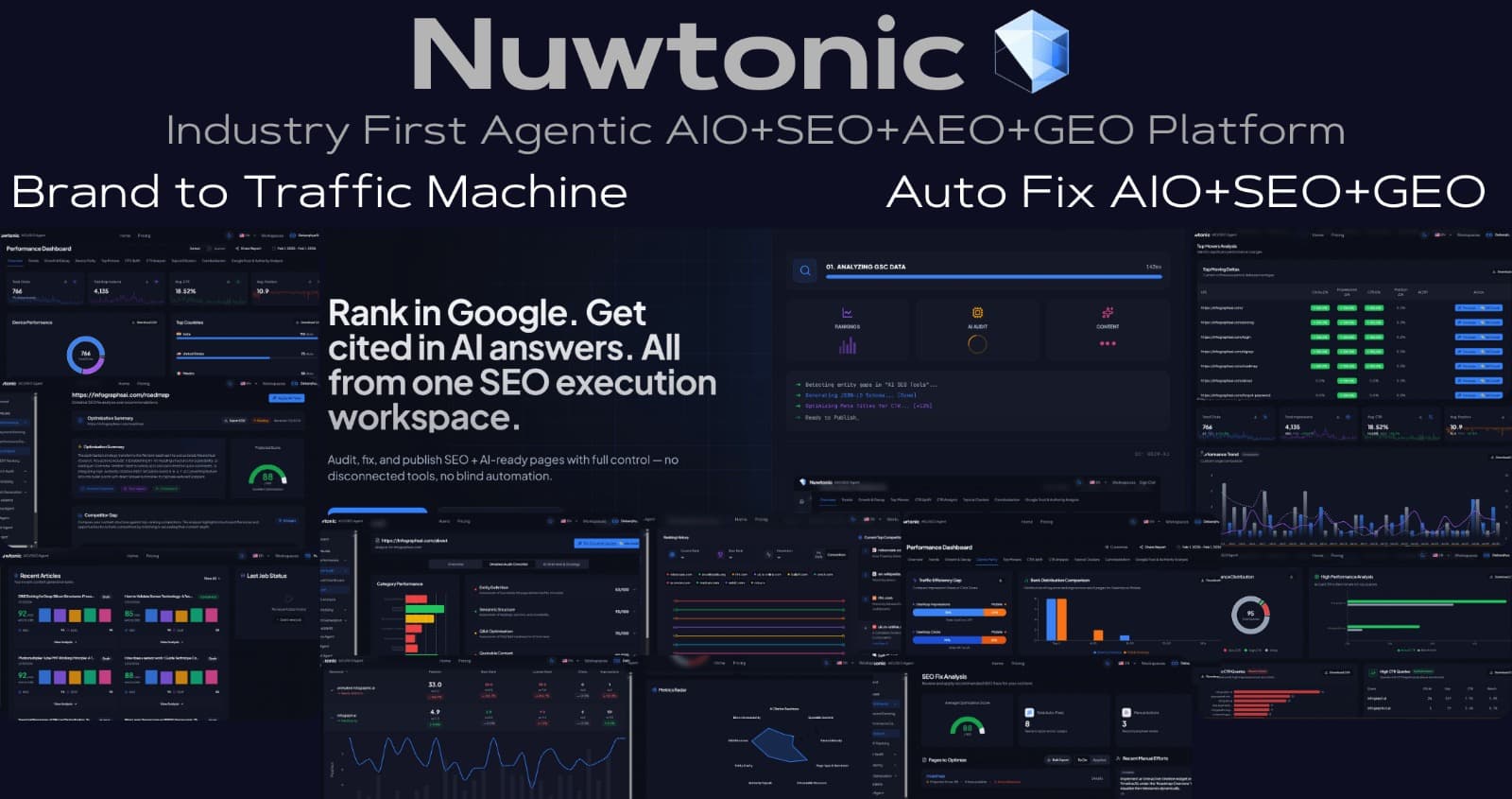 Nuwtonic platform hero preview
