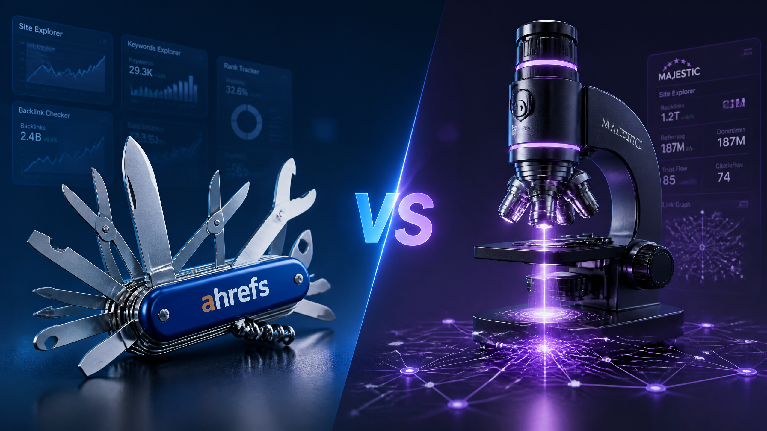 Ahrefs vs Majestic: The Ultimate Backlink Battle