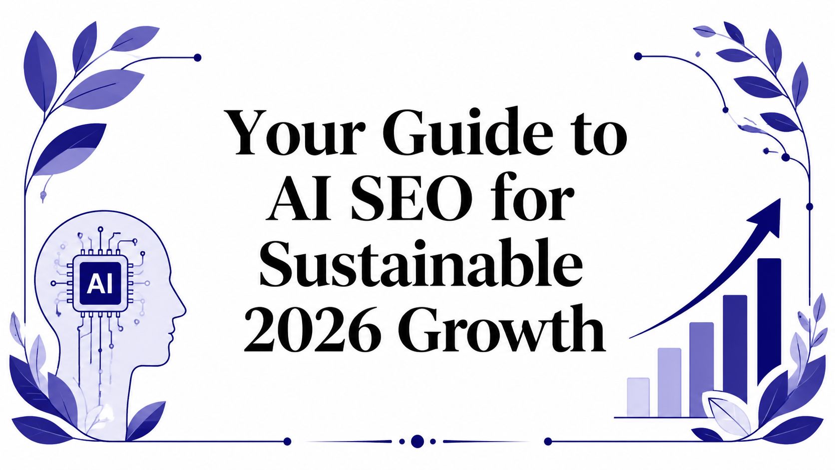 Your Guide to AI SEO for Sustainable 2026 Growth