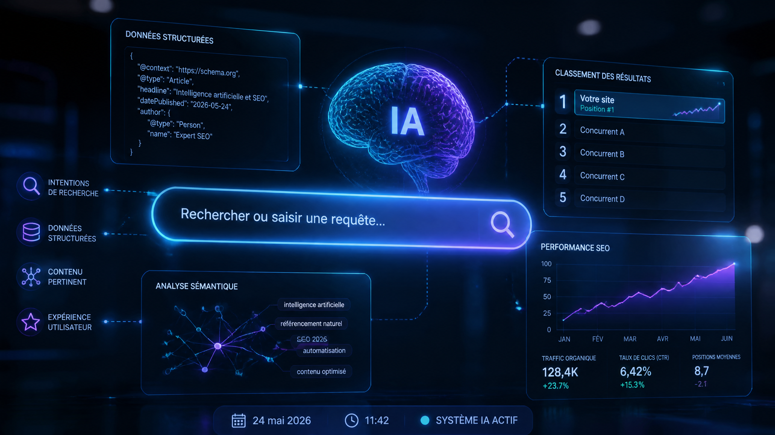 Comment se positionner dans les résultats de recherche Google AI