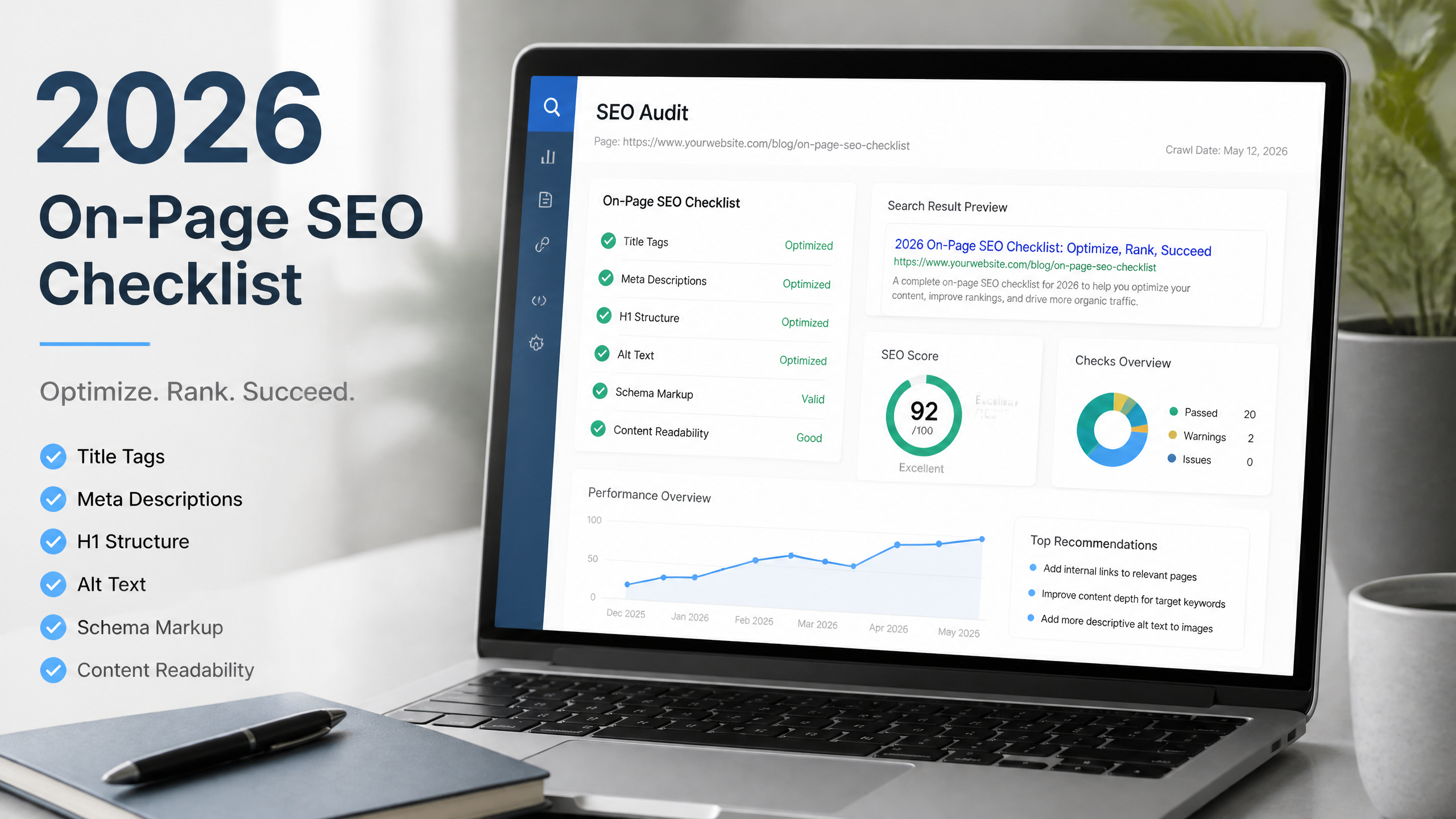 On Page SEO Checklist for 2026: What Actually Matters