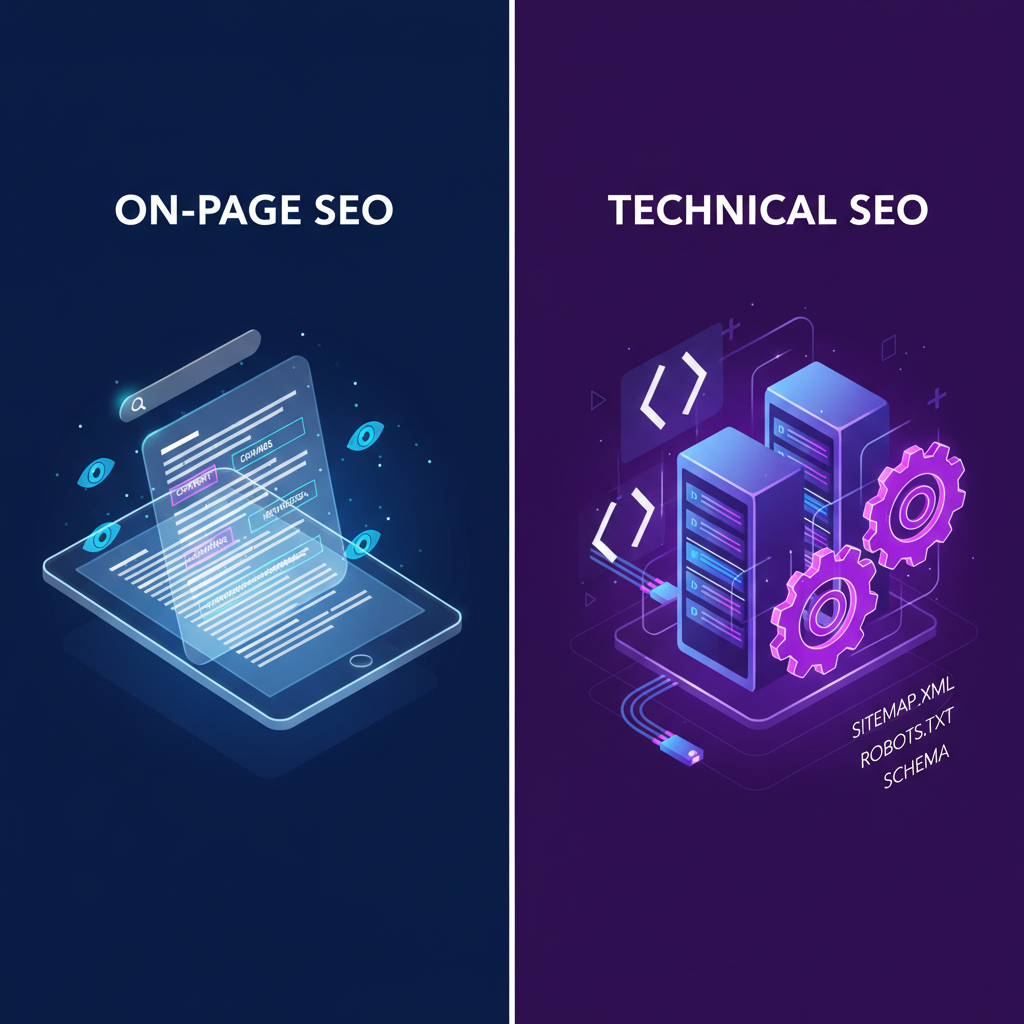 On Page SEO vs Technical SEO: Beginners Guide