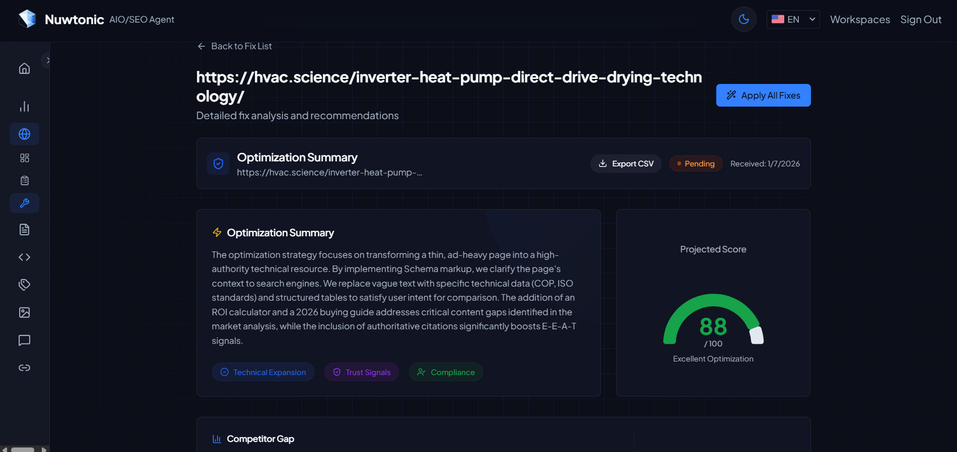 AI Audit Fix Details